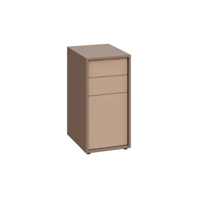 RGY 21 kontejner, 2 zásuvky nízké, 1 vysoká, deska 18 mm, 710x350x500, neutrální